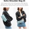 imageCoach Soho Shoulder Bag 25 LHLight Blue