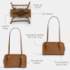 imageCoach Swing Zip Bag 20 B4Honey Brown