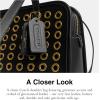 imageCoach Swing Zip Bag with GrommetsBlack