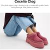 imageCoach Womens Cecelia Shearling ClogCocoaBlack