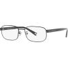 imageCoach Womens Hc5123 Rectangular Prescription Eyewear FramesBlackDemo Lens