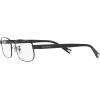 imageCoach Womens Hc5123 Rectangular Prescription Eyewear FramesBlackDemo Lens