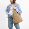 imageCoach Womens Straw Brooklyn Shoulder Bag 39B4Natural