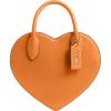 imageCoach Heart Crossbody Bag B4Washed Orange
