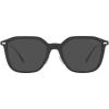 imageCoach Mens Hc8355 Square SunglassesBlackDark Grey