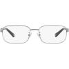 imageCoach Womens Hc5123 Rectangular Prescription Eyewear FramesAntique SilverDemo Lens