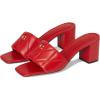imageCoach Womens Holly Block Heel Sandal PlatformBlackCrimson TintGreen Glow