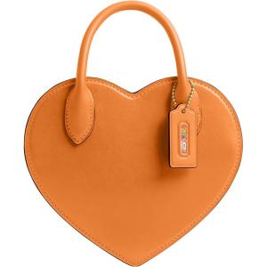 imageCoach Heart Crossbody Bag B4Washed Orange