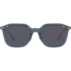 imageCoach Mens Hc8355 Square SunglassesTransparent Dark BlueDark Blue Solid