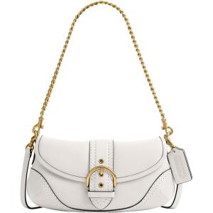 imageCoach Womens Glovetanned Leather Soho Bag 25B4Chalk