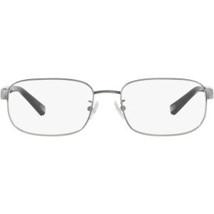 imageCoach Womens Hc5123 Rectangular Prescription Eyewear FramesAntique SilverDemo Lens