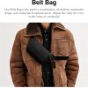 imageCOACH Belt Bag in Crossgrain LeatherBlack