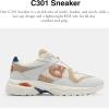imageCOACH Womens C301 SneakerLight GreyTaupe