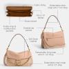 imageCoach Chain Tabby Shoulder Bag 30 B4Cream