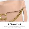 imageCoach Chain Tabby Shoulder Bag 30 B4Cream