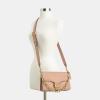 imageCoach Chain Tabby Shoulder Bag B4Cream