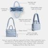 imageCoach Coachtopia The Summer I Turned Pretty Loop Mini Puffy Tote Light Twilight