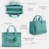 imageCoach Colored Dye Denim Cargo Tote 26 LHIvy