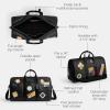 imageCoach Mens Gotham Duffle 45Charcoal Multi