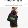 imageCoach Relay Tote 34Black Multi