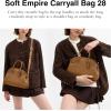 imageCoach Soft Empire Carryall Bag 28 B4Honey Brown