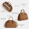 imageCoach Soft Empire Carryall Bag 28 B4Honey Brown