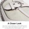 imageCoach Soho Bag 25 in Signature Jacquard LHCloud Chalk