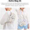 imageCoach Soho Bag 25 in Signature Jacquard LHCloud Chalk
