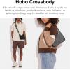 imageCoach Unisex Hobo Crossbody Bag in Crossgrain LeatherBlack