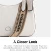 imageCoach Unisex Hobo Crossbody Bag in Crossgrain LeatherChalk