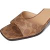 imageCoach Womens Sculpted C Block Heel Sandal HeeledTan