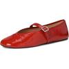 imageCoach Womens Sculpted C Soft Mary Jane FlatBlackCrimson TintGreen Glow