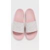 imageCoach Womens Udele Coated Canvas Slide SlipperCarnationChalk