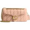 imageCoach Quilted Tabby Shoulder Bag 26 with Chain B4Cream