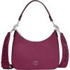imageCoach Unisex Hobo Crossbody Bag in Crossgrain LeatherDeep Plum