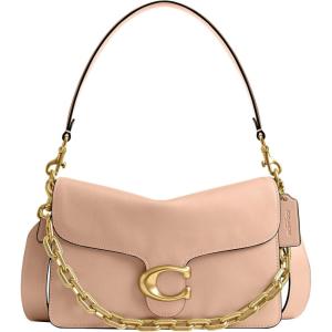 imageCoach Chain Tabby Shoulder Bag B4Cream
