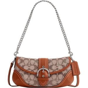 imageCoach Soho Bag 25 in Crystal Signature Jacquard LHBurnished Amber