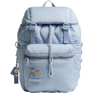 imageCoach Womens Coachtopia The Summer I Turned Pretty Loop Quilted Wavy Backpack Light Twilight Medium