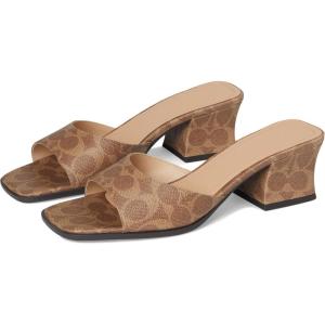 imageCoach Womens Sculpted C Block Heel Sandal HeeledTan