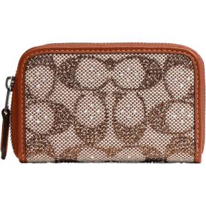 imageCoach Womens Small Zip Around Case AccessoryTravelers Card SleevesLHBurnished Amber
