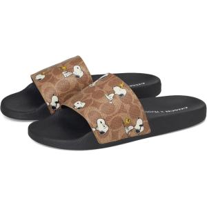 imageCoach Womens Udele Sport Slide Flat SandalTan