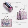 imageCoach Cargo ToteLhIvory Purple