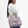 imageCoach Cargo ToteLhIvory Purple