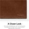 imageCoach Mens Boxed Water Buffalo Double Billfold Wallets Black One SizeDark Saddle