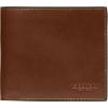 imageCoach Mens Boxed Water Buffalo Double Billfold Wallets Black One SizeDark Saddle