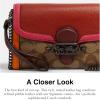 imageCoach Signature Colorblock Jade Chain Crossbody