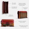 imageCoach Signature Colorblock Jade Chain Crossbody