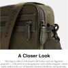 imageCoach Theo Camera Bag Olive Drab