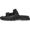 imageCoach Womens Denim Quilted Sculpted C Double Band Sandal FlatBlack