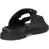 imageCoach Womens Denim Quilted Sculpted C Double Band Sandal FlatBlack